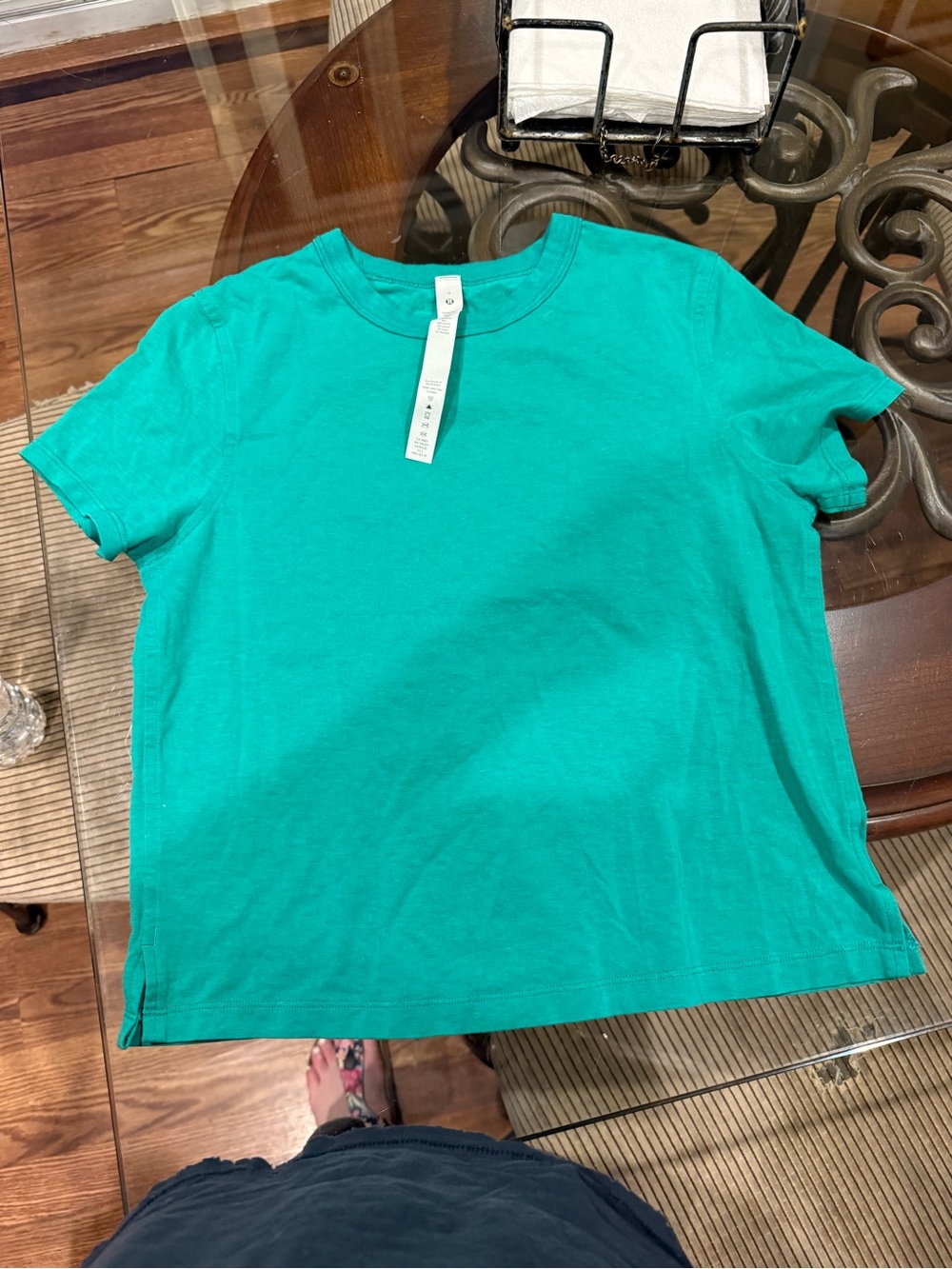Lululemon Bright Kelly green Short Sleeve Crewneck Tee